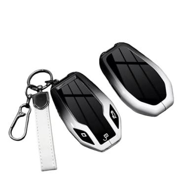 Imagem de Capa dobrável para chave de carro, compatível com bmw 2023, 2024, nova série 57, 740i, 760i, x1, x5, x6, x7, xm, ix, ix3, i5, i7(StyleD 2)