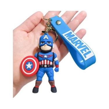 Imagem de Chaveiro Marvel Homem-Aranha Disney Vingadores, Pingente Fofo Para Bol