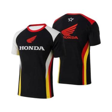 Imagem de Camiseta De Corrida De Motocicleta Honda De Manga Curta Para Verão, Rá