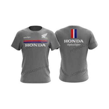 Imagem de Camiseta De Corrida De Motocicleta Honda De Manga Curta Para Verão, Rá