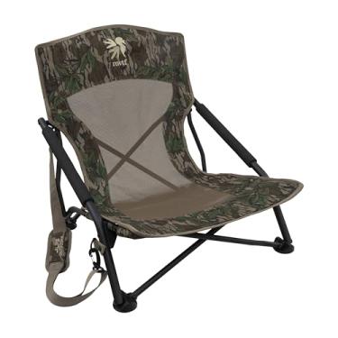 Imagem de ALPS OutdoorZ NWTF Vanish MC Cadeira de caça discreta – Mossy Oak Greenleaf Cadeira dobrável de peru e predador com alça de ombro acolchoada, pés giratórios e bolsa de transporte compacta