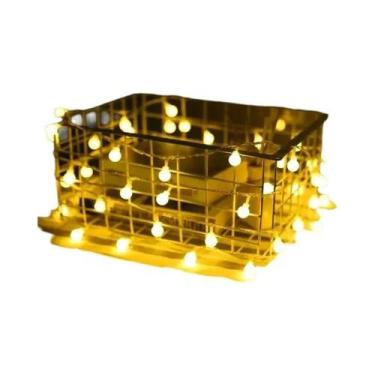 Imagem de Luz De Cordão LED Em Forma De Bola Com Bateria USB Para Decoração De A