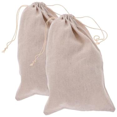 Imagem de ULTECHNOVO 2 peças de sacos de gelo resistentes reutilizáveis de tecido para bolsas térmicas de bar