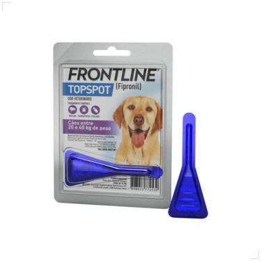 Imagem de Frontline Antipulgas e Carrapatos TopSpot Cão 20 a 40 kg Peso:40kg, 40