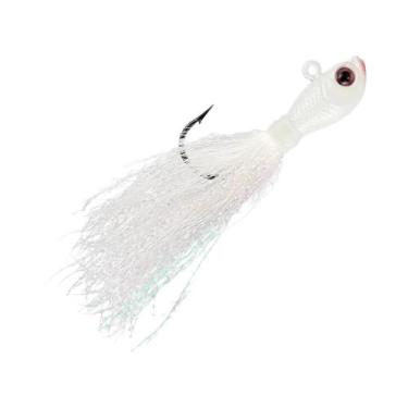 Imagem de Cabeça De Isca Bucktail Que Brilha No Escuro UV Para Pesca De Bass Em 
