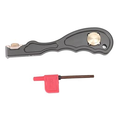 Imagem de Raspador de inserção de carboneto de madeira Grcfumo, raspador de cola de liga de alumínio, ferramenta de raspadores de tinta para construção de locais, manutenção de móveis, etc.