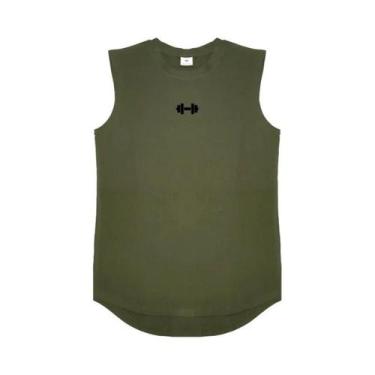 Imagem de Camiseta Sem Mangas De Algodão Masculina Para Verão, Top De Fitness Re