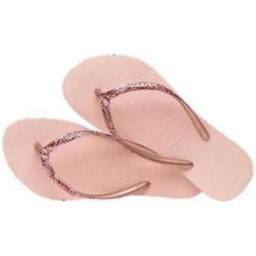 Imagem de SANDALIA FEMININO HAVAIANAS SLIM GLITTER II-Feminino