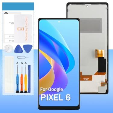 Imagem de Tela de substituição TFT para Google Pixel 6 GB7N6, G9S9B16, G9S9B, GR1YH 16.3 cm LCD Display Touch Digitizer Assembly (não impressão digital)