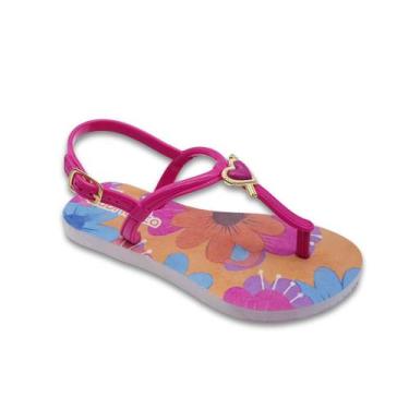 Imagem de Sandália Feminina Infantil Menina Estampado Princesas K59 - FABRICAT, 