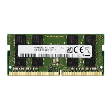 Imagem de Original de fábrica 16 GB (1 x 16 GB) compatível com MSI Trident 3 8th, WE75, WT72 6QM Laptop DDR4 2666MHz PC4-21300 SODIMM 2Rx8 CL19 1.2v Notebook Memory Module Upgrade RAM Adamanta