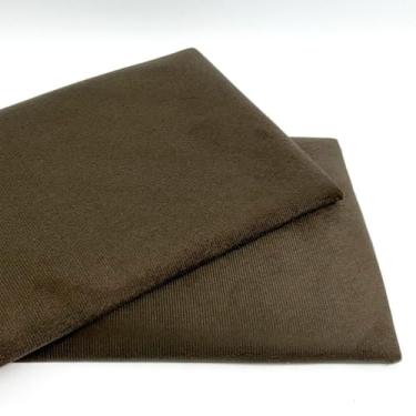 Imagem de KIT 10 Módulos de Cabeceira Estofada 20x45 cm para Cama Solteiro Casal Queen King – Modular e Autocolante(Marrom,Queen - 8 Placas)