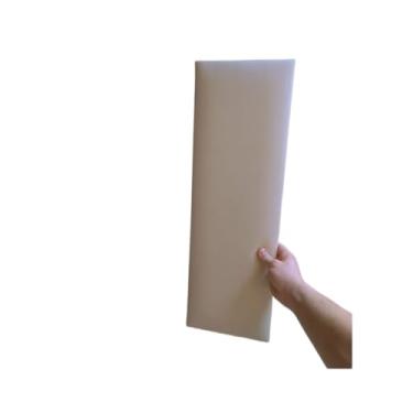 Imagem de Kit 10 Cabeceiras de Cama Estofadas 60x20 cm Modular Autocolante para Cama Casal King(AREIA)