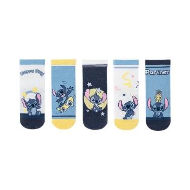 Imagem de Meias De Algodão Com Desenho Animado Para Meninos E Meninas, 5 Pares, 