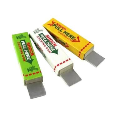 Imagem de Goma De Mascar Elétrica De Choque Para O Dia Da Mentira - Brinquedo Má