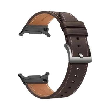 Imagem de Pulseira De Couro De 47mm Para Samsung Galaxy Watch Ultra 7, Bracelete