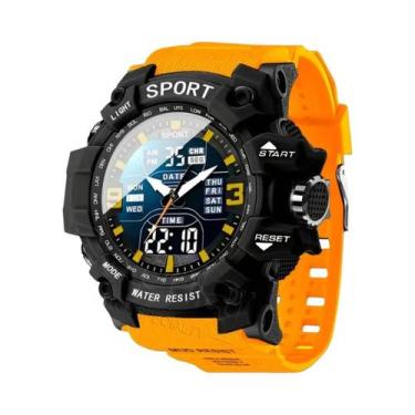 Imagem de Relógio Esportivo Tático Unissex Com Mostrador Grande, À Prova d'Água,