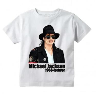 Imagem de Camiseta Gráfica Michael Jackson plus Size Para Mulheres, Estilo Haraj