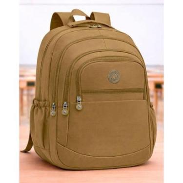 Imagem de Mochila Feminina Escolar Grande Estudante Adolescente Universitário Espaçosa-Unissex