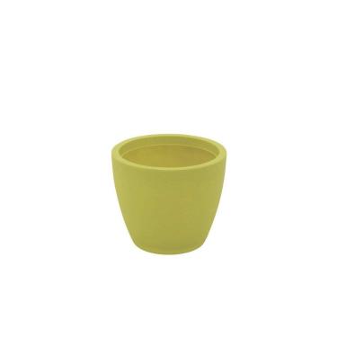 Imagem de Vaso Com Prato Tramontina Asteca Eco 32 Cm Em Polietileno Bio-based Verde Tramontina