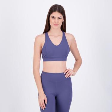 Imagem de Top Fila Pocket Life Feminino Marinho, G