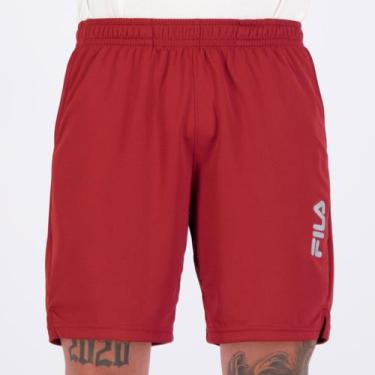 Imagem de Bermuda Fila Sports Myler 8 Bordô, G