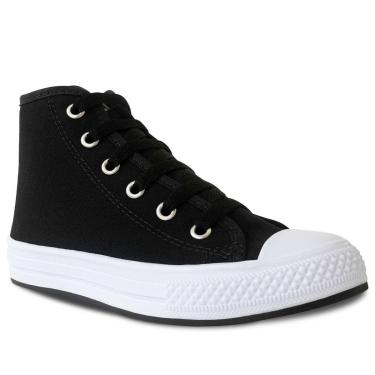 Imagem de Tênis Escolar Infantil Menina 19ao34 Cano Alto Casual 11.145-Feminino