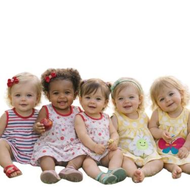 Imagem de Kit 3 Vestido Infantil Menina Bebê Princesa Verão Delicado Com Aplique