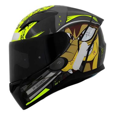 Imagem de Capacete Axxis Segment Cosa Nostra B13 Yellow Fluor (56)