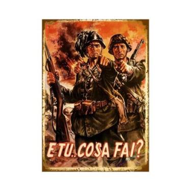 Imagem de Placa De Metal Vintage Alemã Para Decoração De Parede De Casa, Bar, Ga