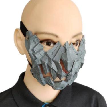 Imagem de Máscara de cosplay mecânica Bird Beak Halloween Carnival E - yiweisai