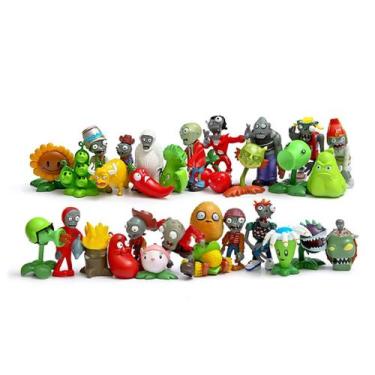 Imagem de Coleção de brinquedos de figuras de anime Plants Zombies, modelo de 30