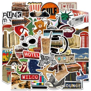 Imagem de Adesivos 50 unidades/Lot Roads Trips Wildernes em vinil impermeável - 