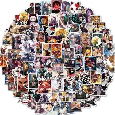 Imagem de Adesivos Demons Slayers Anime, vinil impermeável, 50 unidades - yiweis