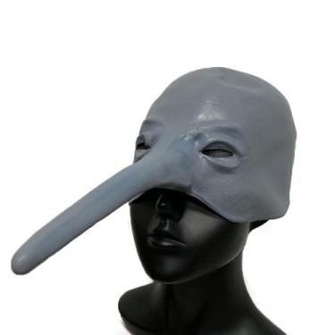 Imagem de Máscara de cosplay de nariz comprido, bico de pássaro, halloween, carn