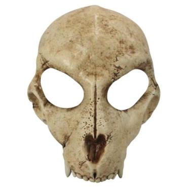 Imagem de Máscara Fantasy Wolf Skull Cosplay Resina de Halloween 400g - yiweisai