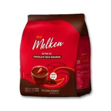 Imagem de Chocolate em Gotas Melken Meio Amargo 400g - Harald