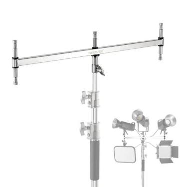 Imagem de Cabeçalho triplo Boom Arm Neewer Baby para luz LED/flash estroboscópic