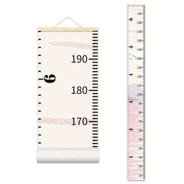 Imagem de Régua de gráfico de crescimento de altura ASENART Baby Roll-up Wall 20