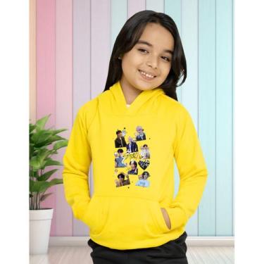 Imagem de Moletom Infantil Banda Stray Kids Blusa De Frio K-Pop, Amarelo, 04