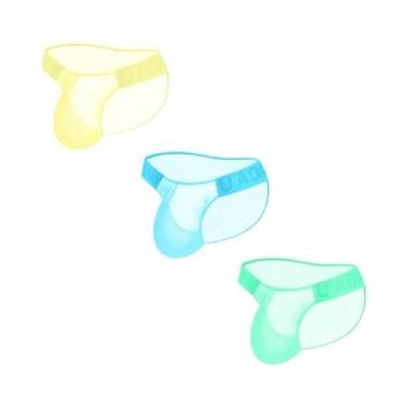 Imagem de Cuecas Transparentes De Cintura Baixa Para Homens ADANNU, Ultra-finas,