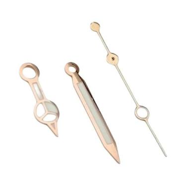 Imagem de Ponteiros De Relógio Luminosos Verdes Para Movimento Automático NH35 N