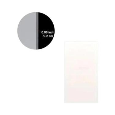 Imagem de Espátula Raspadora De Acrílico Transparente Para Decoração Fácil E Lim