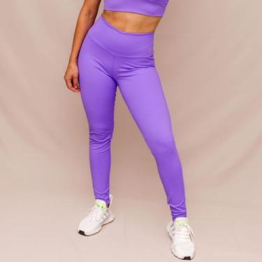 Imagem de Legging Confort Treino Corrida - Violeta - - HNR, G, Violeta