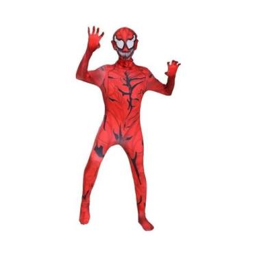 Imagem de Fantasia De Spandex Estilo 3D Do Homem-Aranha Para Crianças E Adultos,