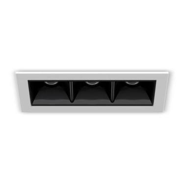 Imagem de Spot Embutir Picco Triplo Interlight 7w 2700k 4592 -ab -s - Interlight