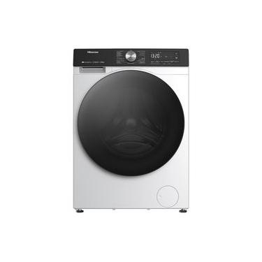 Imagem de Lava e Seca Hisense Steam WD3S13 13kg/8k Inverter Wi-Fi 13 Programas de Lavagem 3 de Secagem Branca