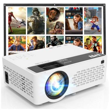 Imagem de Projetor Mini Portátil TMY Preto Bluetooth Tela 1080P V08