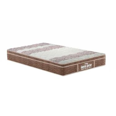 Imagem de Colchão Solteiro Espuma Firmepedic Guarda Costas PróIntense Plus Euro Pillow Brown D33 88x188x24cm Probel