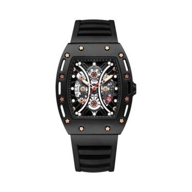 Imagem de Relógio Masculino Multifuncional À Prova D'Água Com Quartzo, Ponteiros